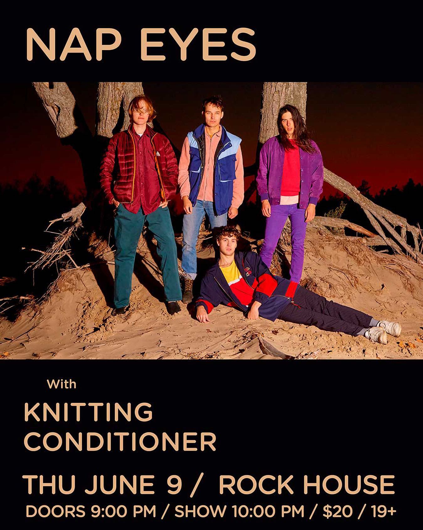 Nap Eyes with Knitting + Conditioner