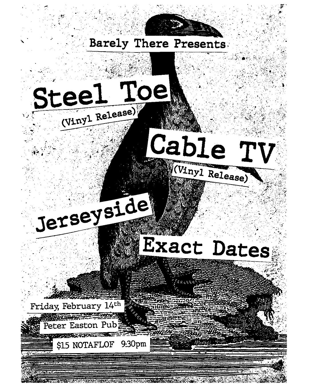 Steel Toe + Cable TV + Jerseyside + Exact Dates